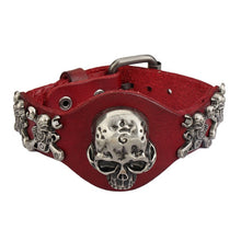 Load image into Gallery viewer, Punk Rock Evil Skull Wristband