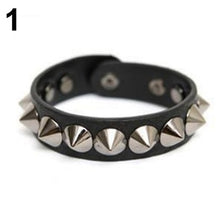 Load image into Gallery viewer, Punk Leather Wristbands